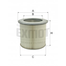 Industrial filter cartridge