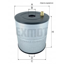 EDM filter cartridge