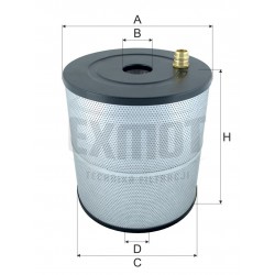 EDM filter cartridge